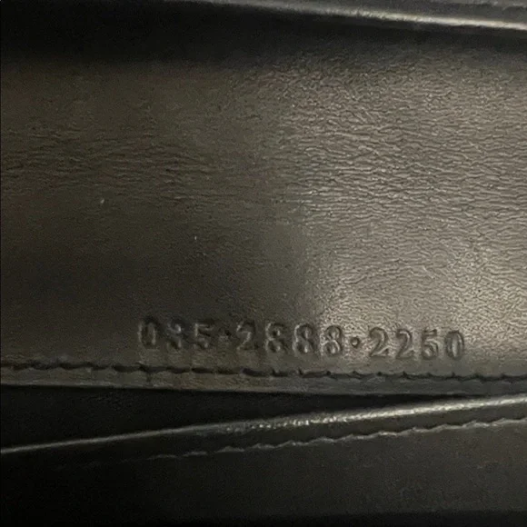 Gucci GG Canvas Long Wallet - Black - Picture 9 of 15